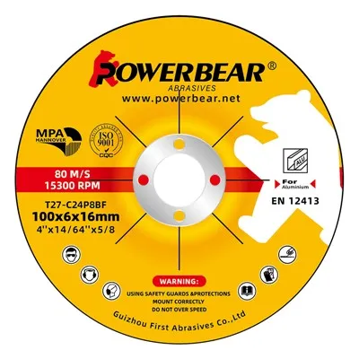 Roda de desbaste para alumínio